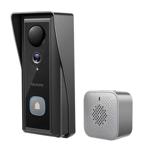 زنگ ویدیویی هوشمند بی‌سیم 2K بلورمز مدل Blurams Doorbell D10C